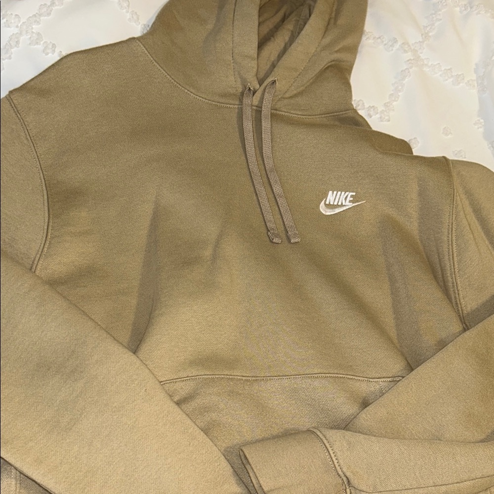 Nike Men's Khaki Hoodie